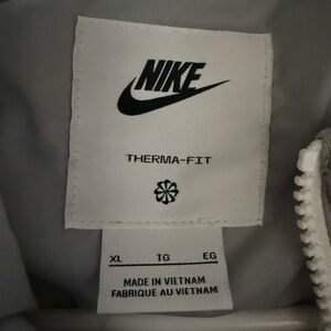 Nike White Therma-Fit Puffer Jacket